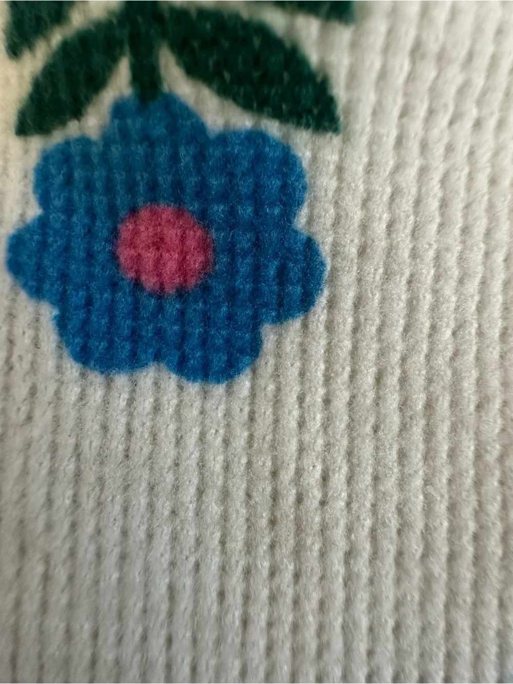 NWOT Old Navy Girl' 2T White with Blue Floral Print Long Sleeves Pull Over Dress
